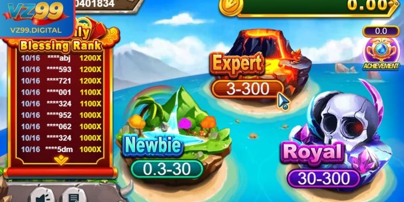 Dragon Master VZ99 - Thống Trị Đại Dương Nhận Thưởng Khủng 2 Phòng chơi Dragon Master VZ99 cho thành viên