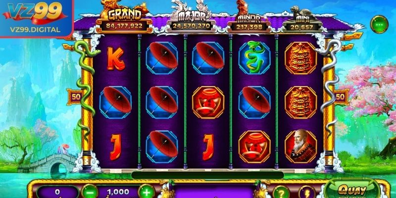 Thanh Xà Bạch Xà VZ99 - Slot Trong Truyền Thuyết Rắn Thần 3 Quan sát biểu tượng Pháp Hải